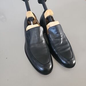 Mercanti Fiorentini Black Leather  Loafers Dress Shoes Men's Sz 10